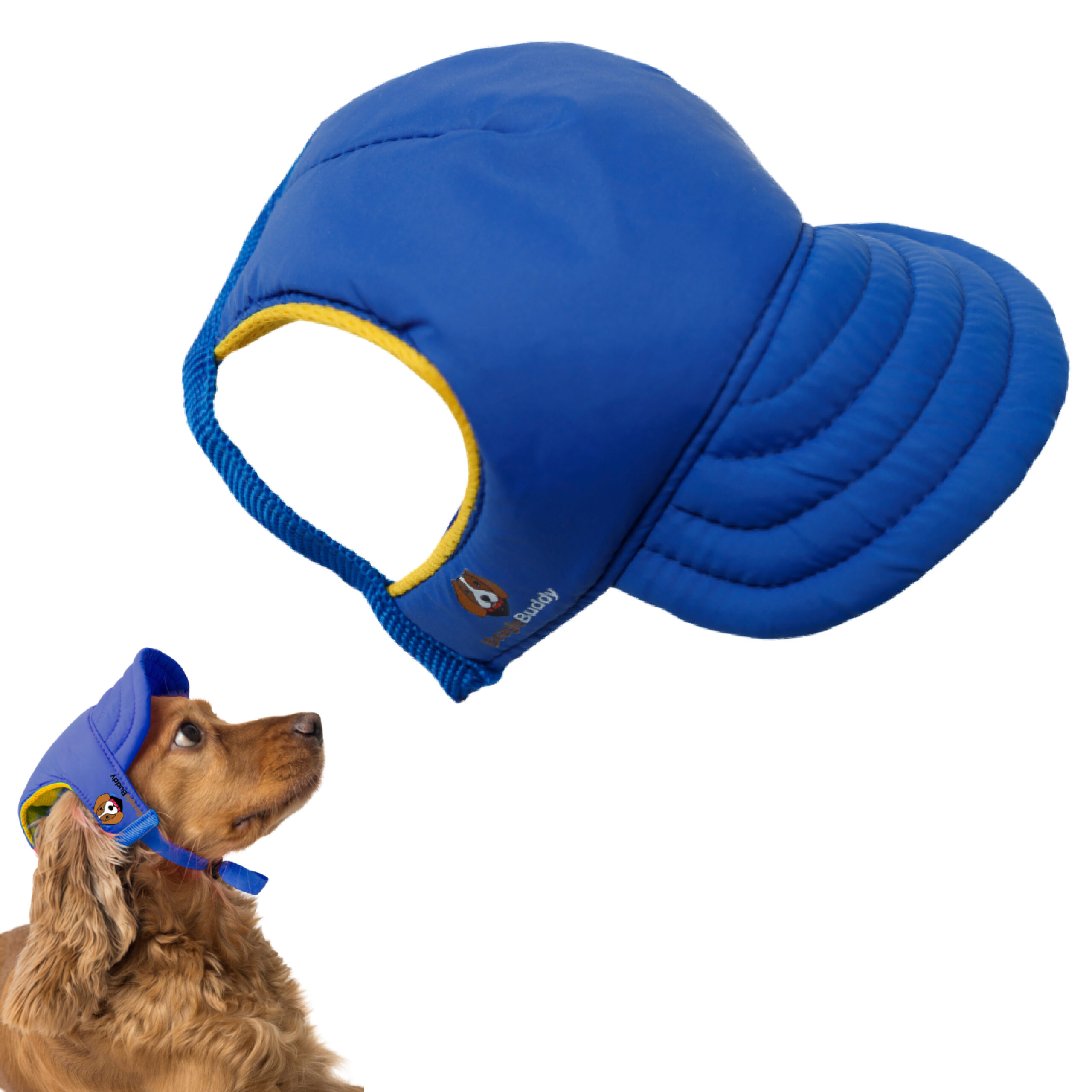 alt="gorra para perros BeagleBuddy referencia "AZUL MARINO"