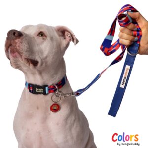 Correa en cuero vegano y reata Ref. CHISPA