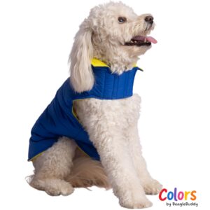 Chaleco doble faz Azul Amarillo