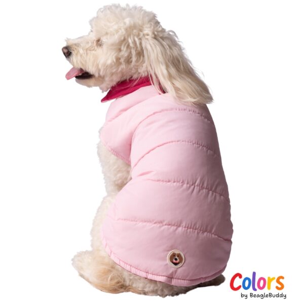 Chaleco doble faz Rosado Fucsia